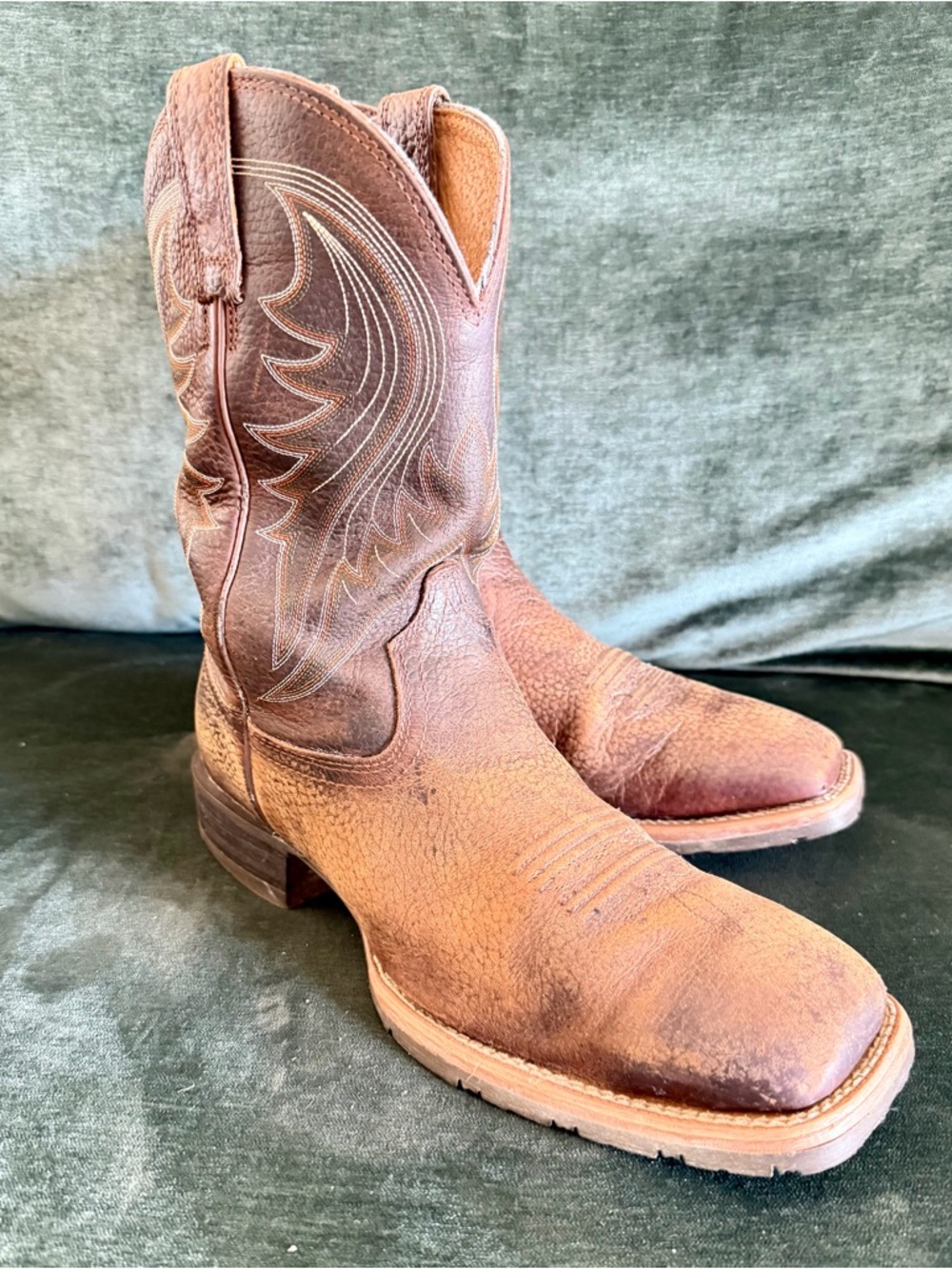 Ariat Hybrid Rancher Pull-On Work Boot - Square Toe Size 10D